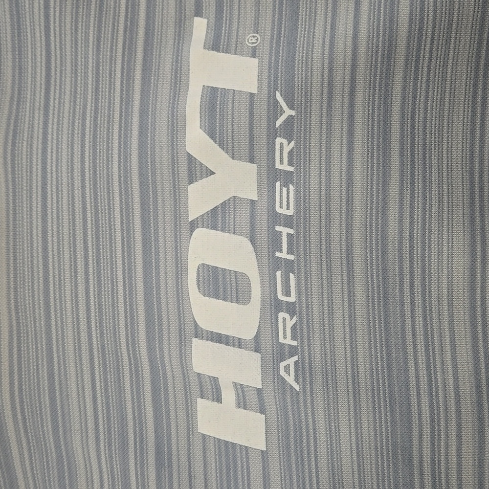 Hoyt Archery Blie Striped Hoodie - Picture 2 of 6